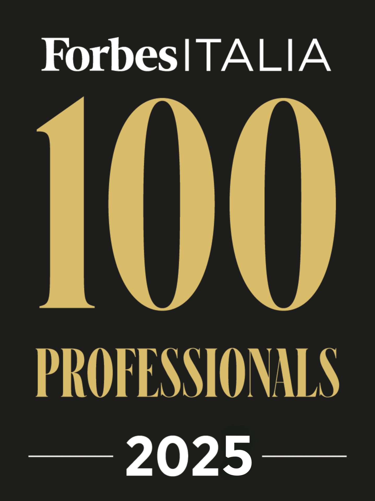 Forbes Italia — 100 Top Professionals 2025
